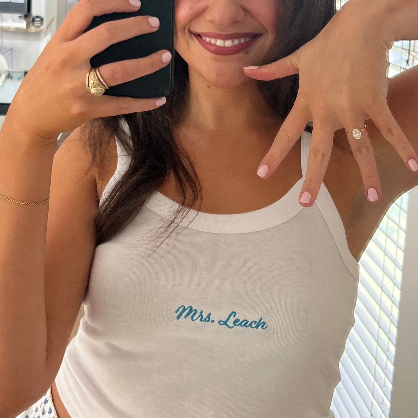 Cousins - Multiple Colors, Embroidered Tank Top