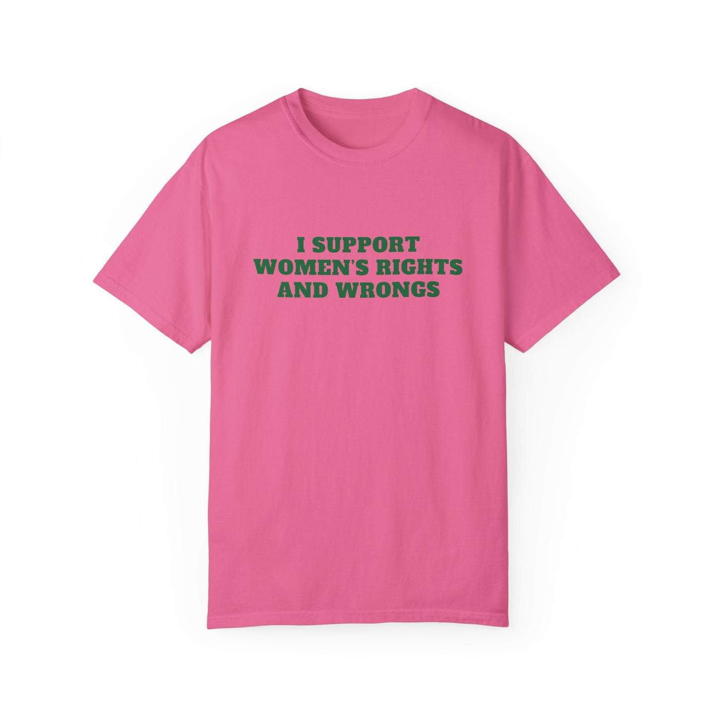 Women's Rights and Wrongs T-shirt