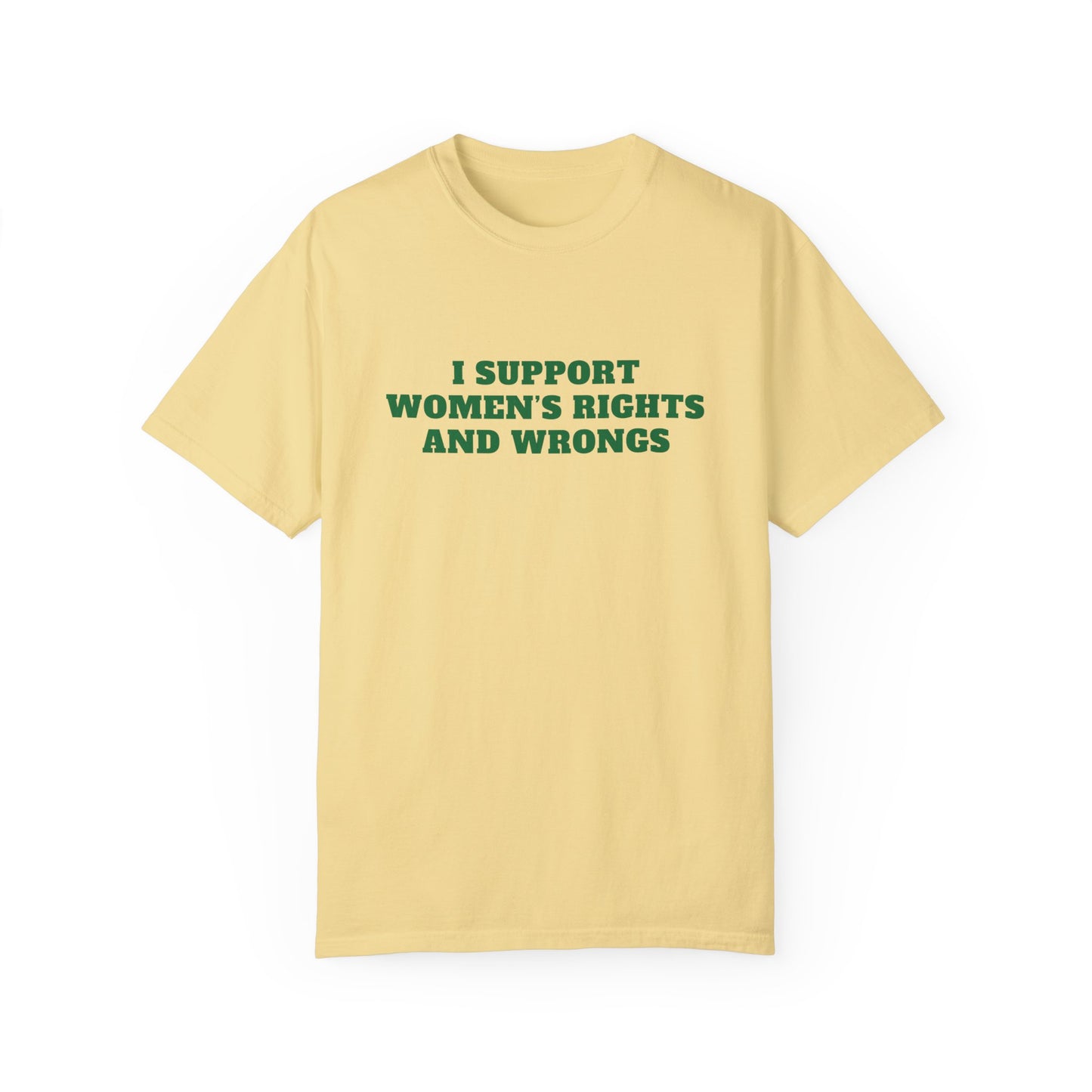 Women's Rights and Wrongs T-shirt
