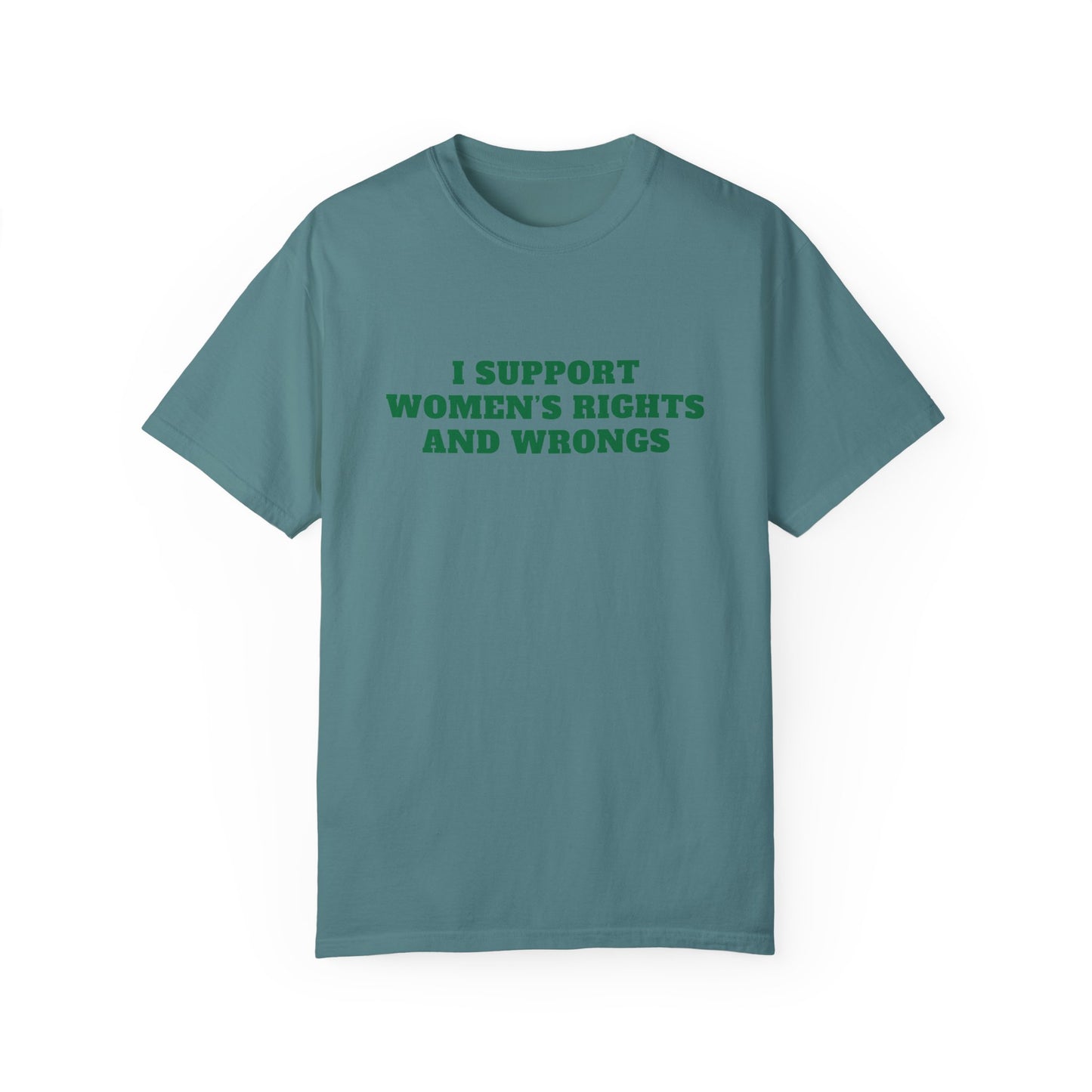 Women's Rights and Wrongs T-shirt