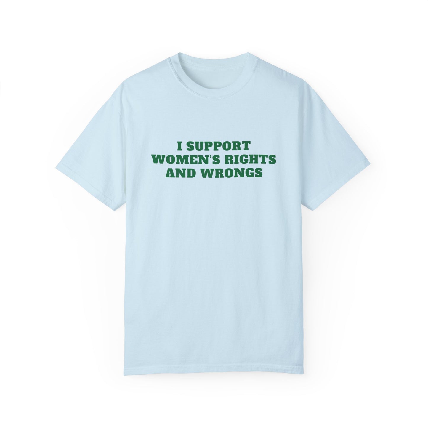 Women's Rights and Wrongs T-shirt