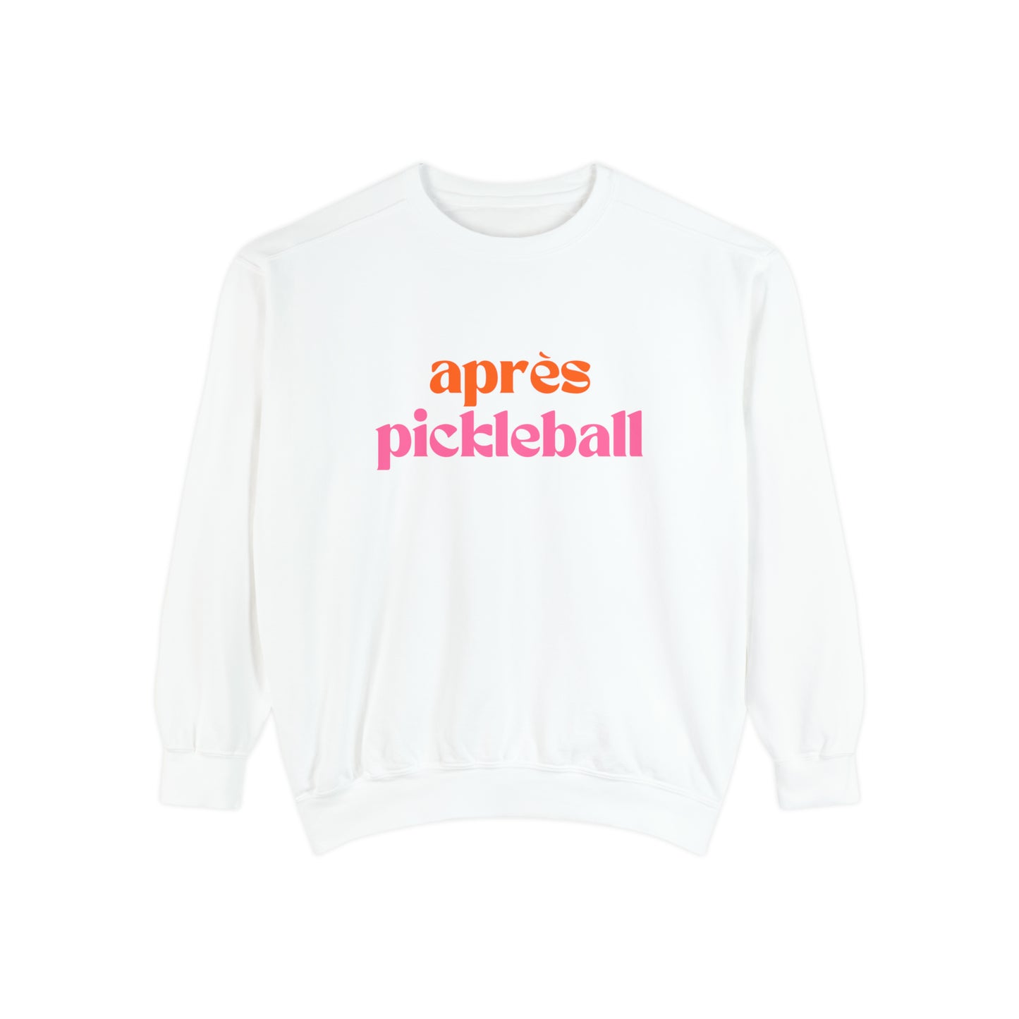 Après Pickleball (Neon) Crewneck Sweatshirt