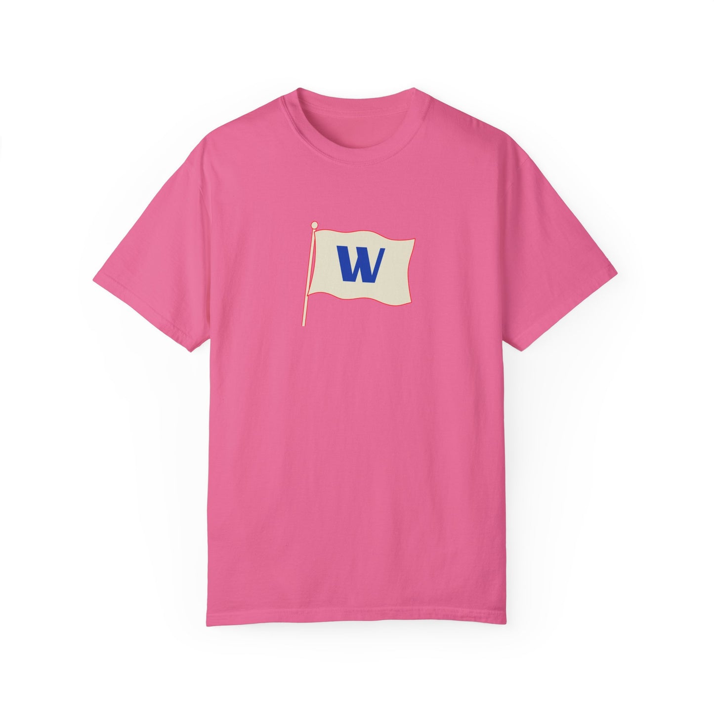 W Flag Chicago Baseball tee (comfort colors)