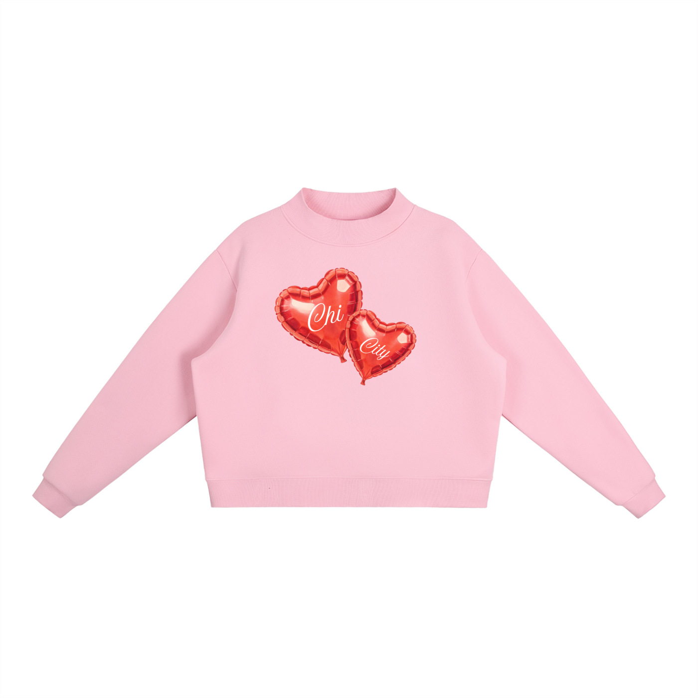 Chi City Balloons Mockneck Sweatshirt (Multiple Colors)