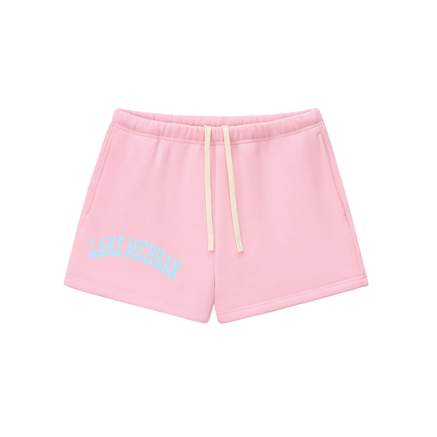 Lake Michigan Pink & Blue Sweatshorts