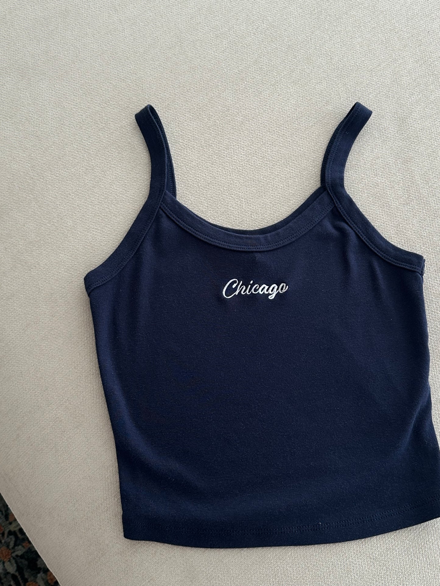 Chicago Baseball - Embroidered Tank Top