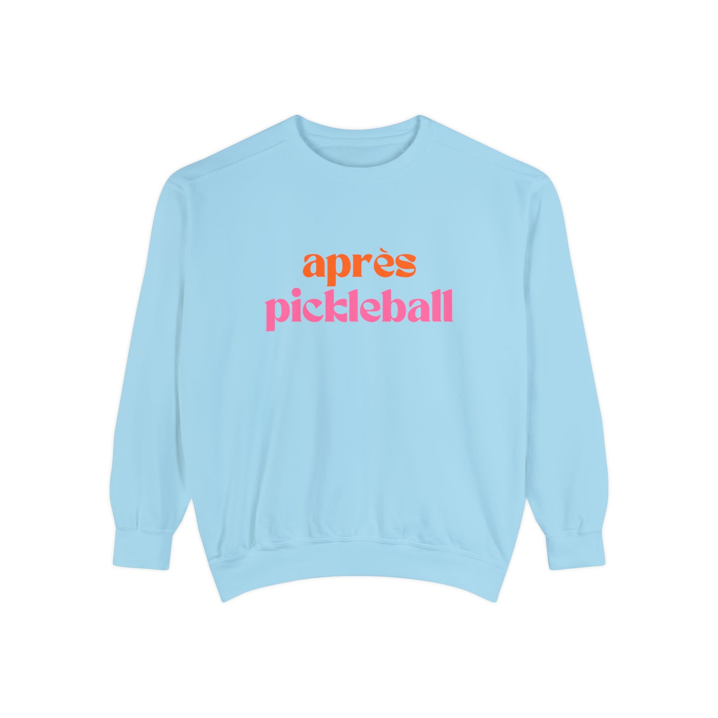 Après Pickleball (Neon) Crewneck Sweatshirt
