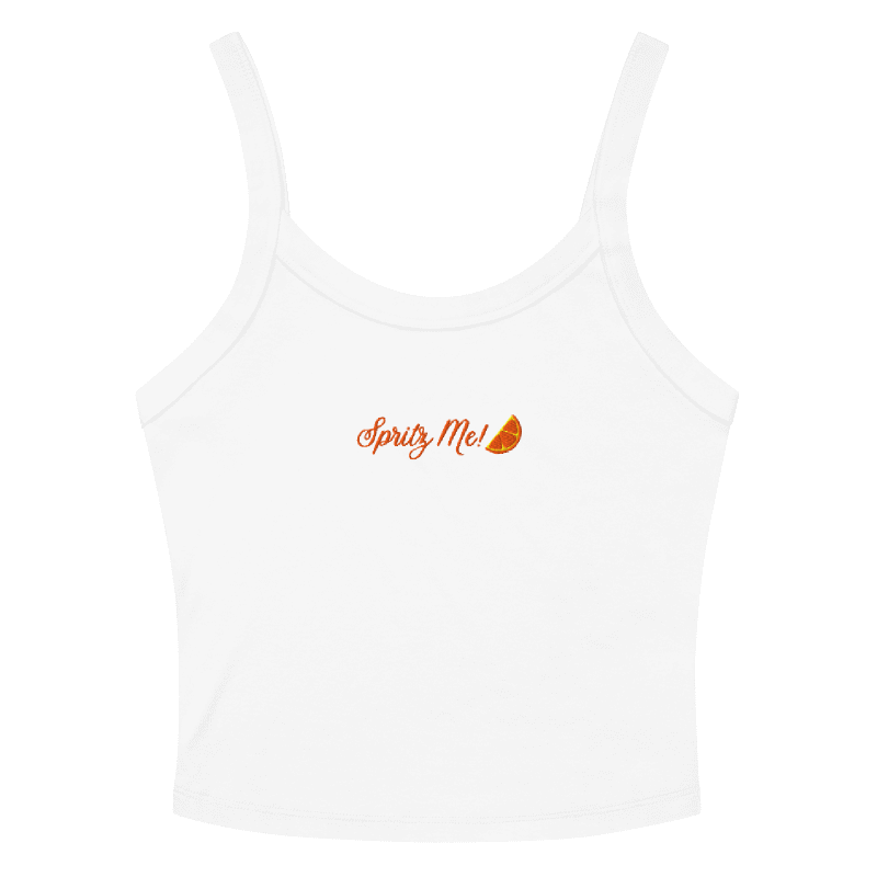 Spritz Me! - Embroidered Tank Top