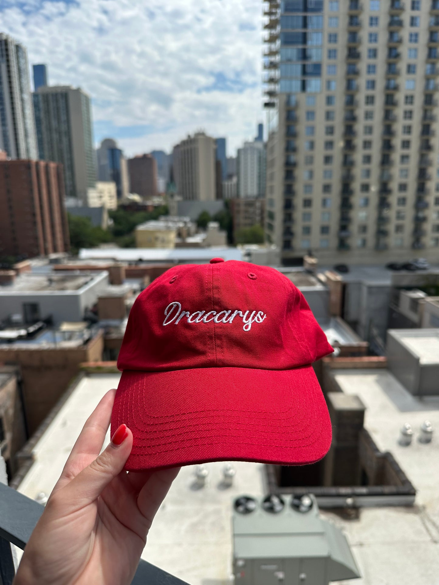 Dracarys Dad Hat - embroidered