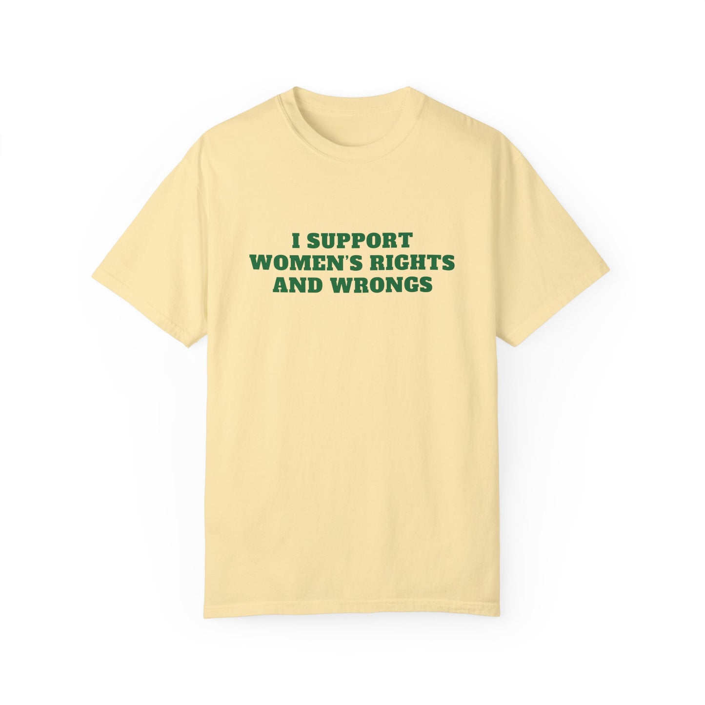 Women's Rights and Wrongs T-shirt