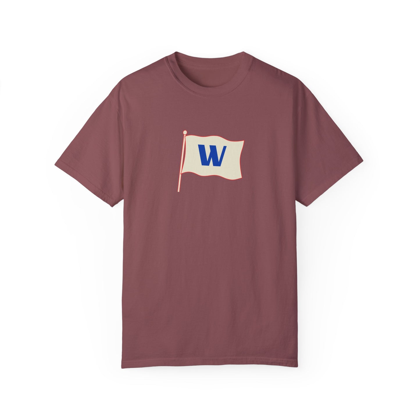 W Flag Chicago Baseball tee (comfort colors)