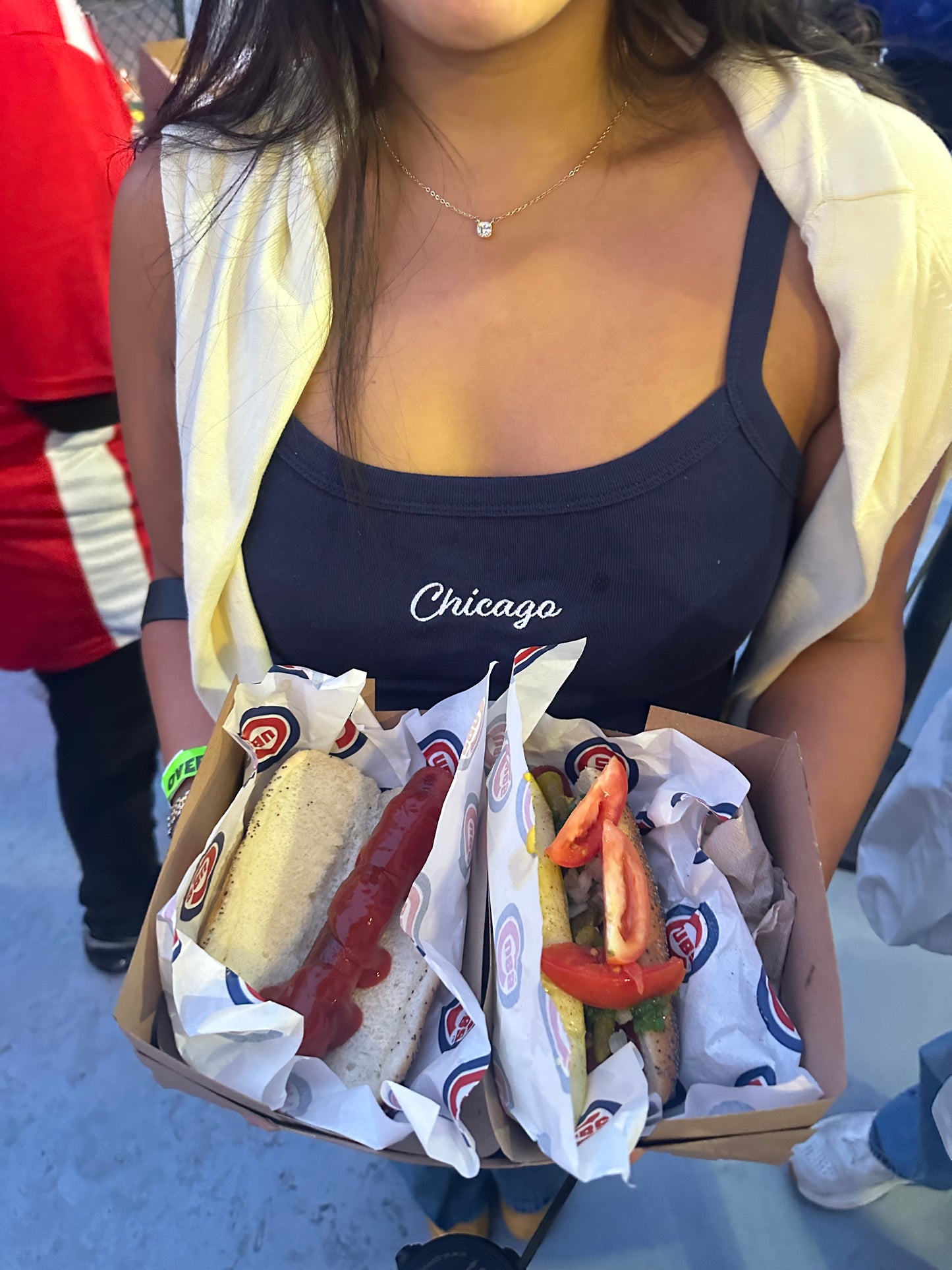 Chicago Baseball - Embroidered Tank Top