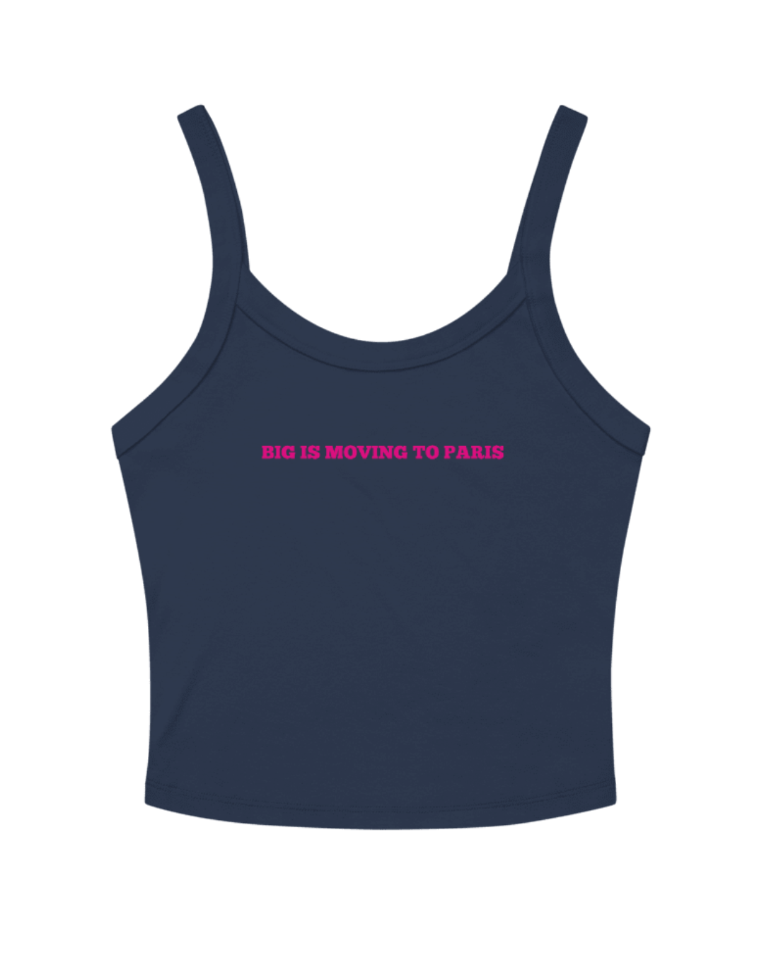 Big is Moving to Paris Tank Top