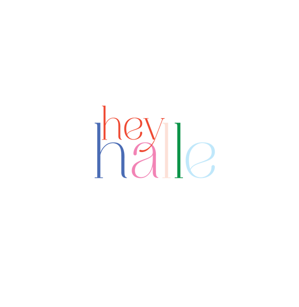 Hey Halle logo