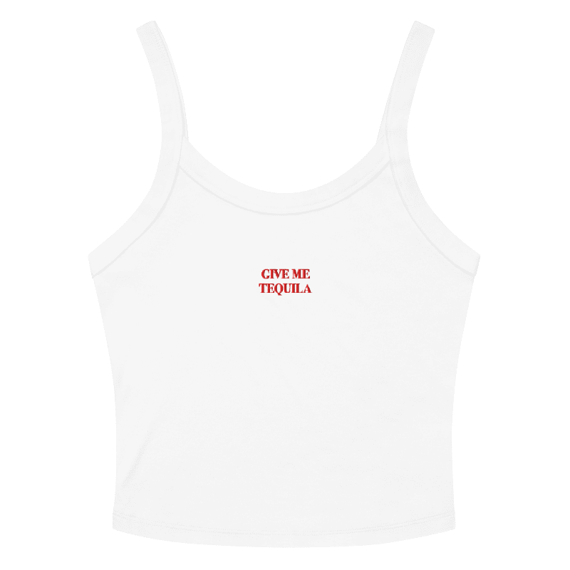 CUSTOM Tank Top - embroidered print