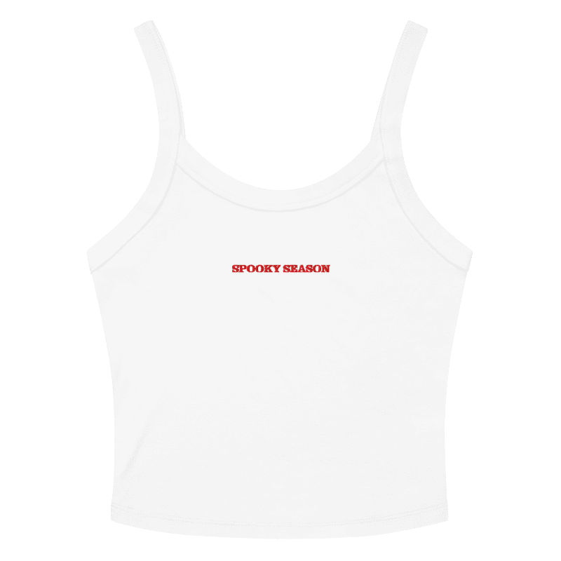 Spooky Season - Embroidered Tank Top, Halloween