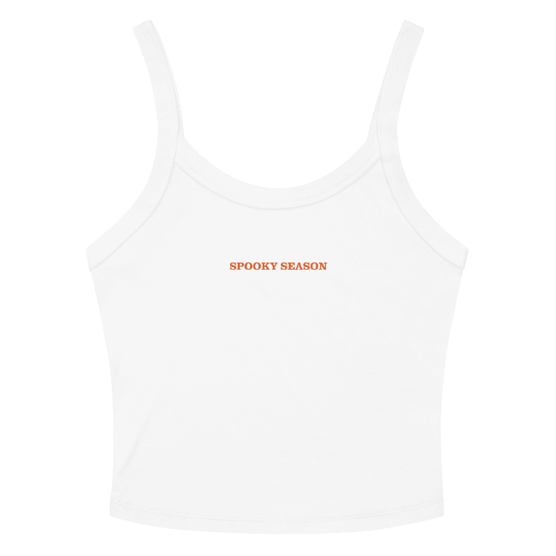 Spooky Season - Embroidered Tank Top, Halloween