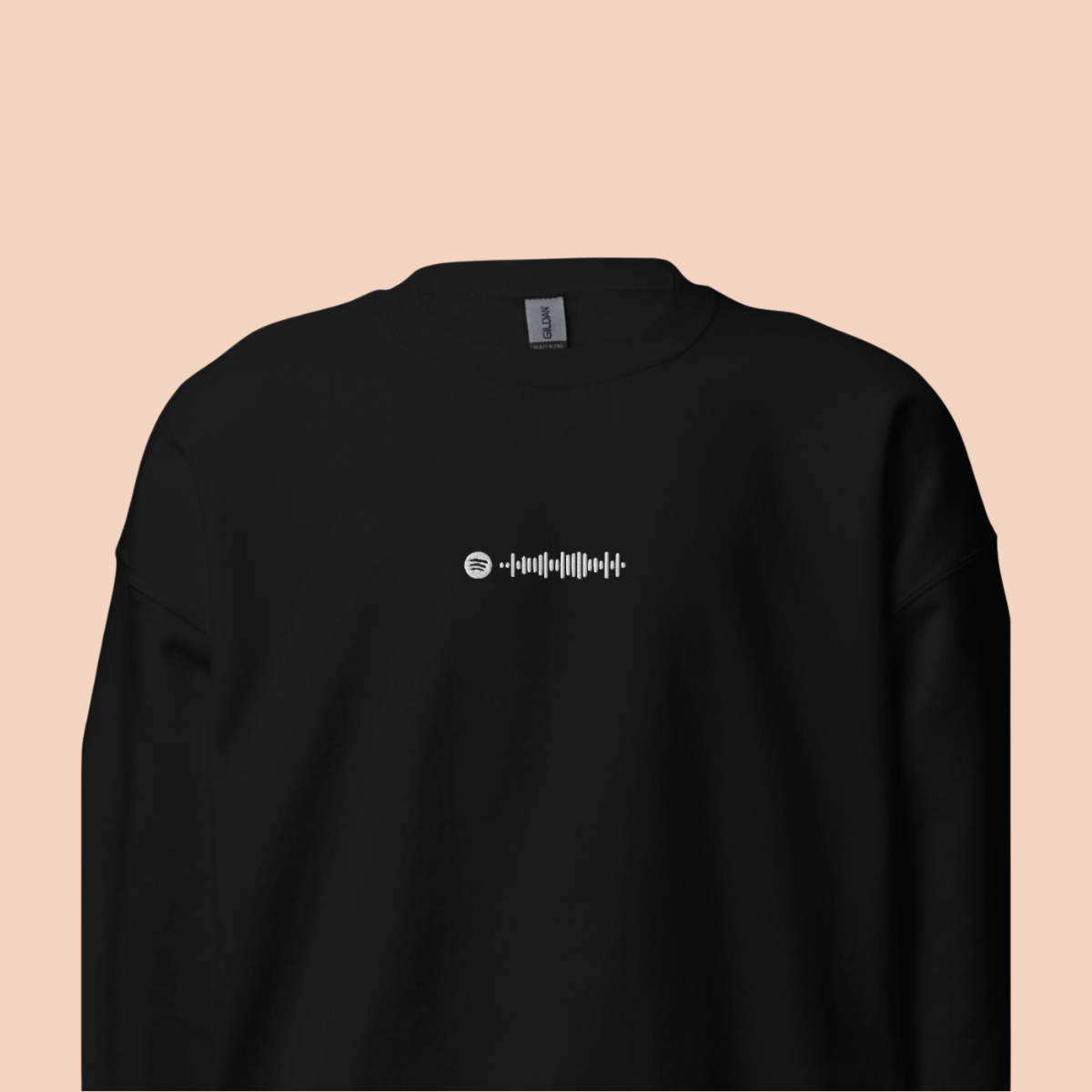 CUSTOM Spotify Code - embroidered