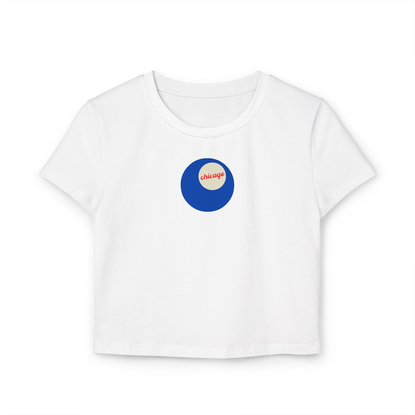 Chicago 8 Ball - blue Baby Tee