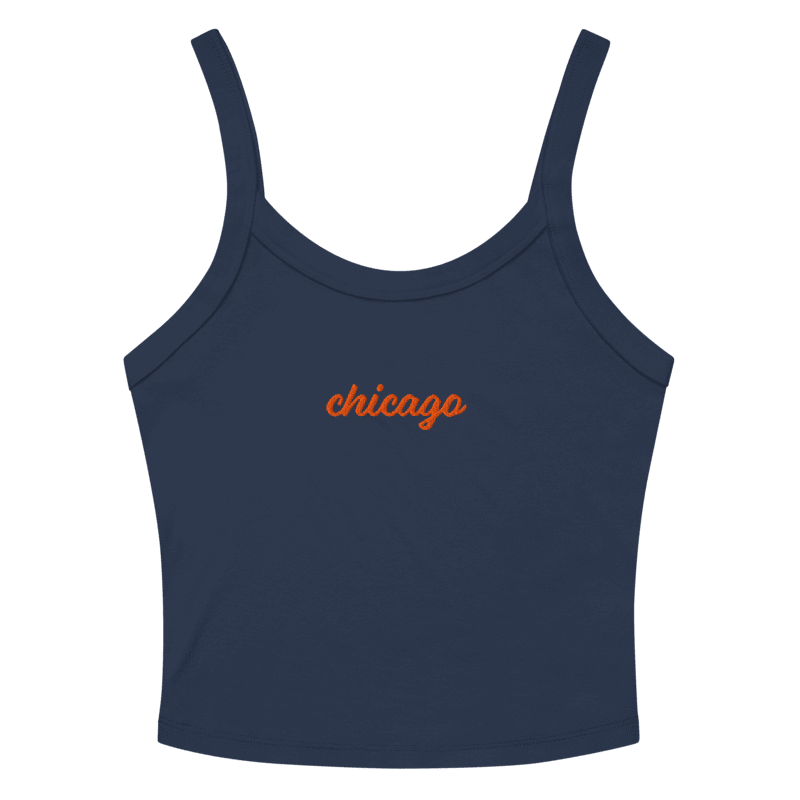 CUSTOM Tank Top - embroidered cursive