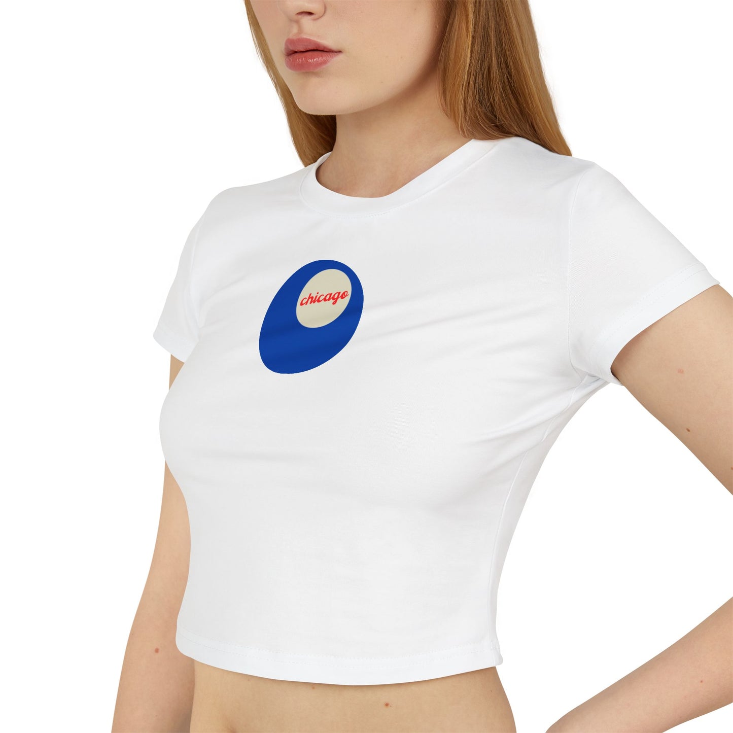 Chicago 8 Ball - blue Baby Tee