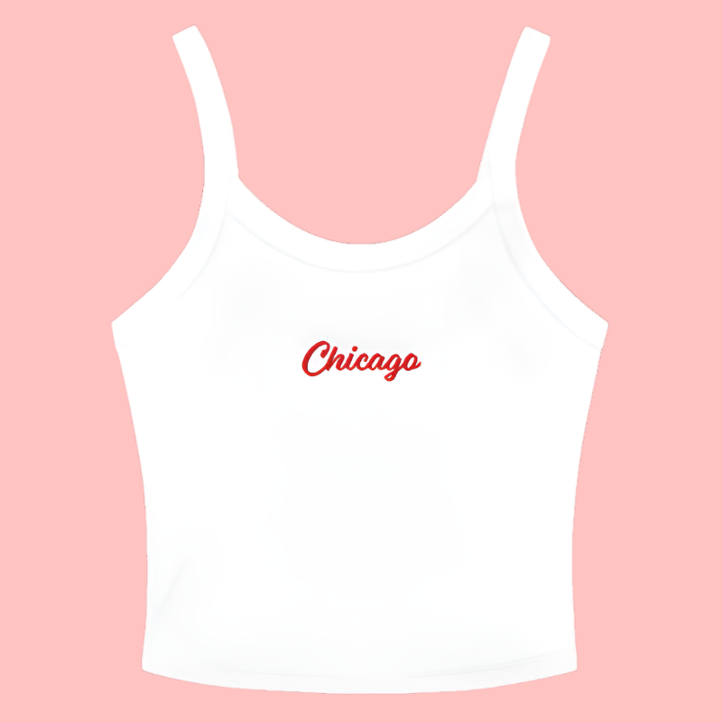 Chicago Baseball - Embroidered Tank Top