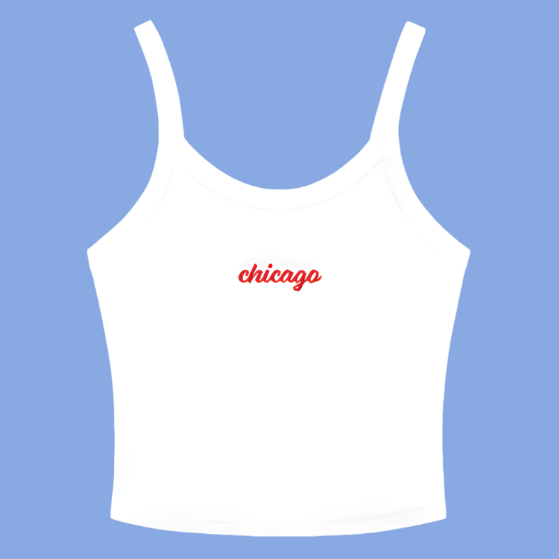 Chicago Baseball - Embroidered Tank Top