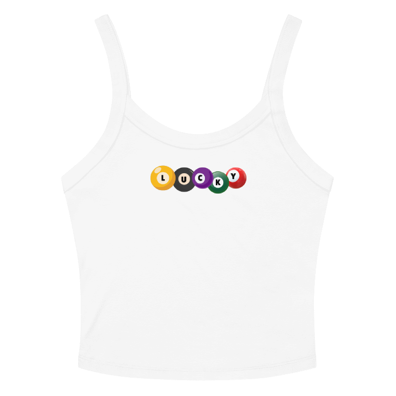 Lucky Pool Balls Tank Top
