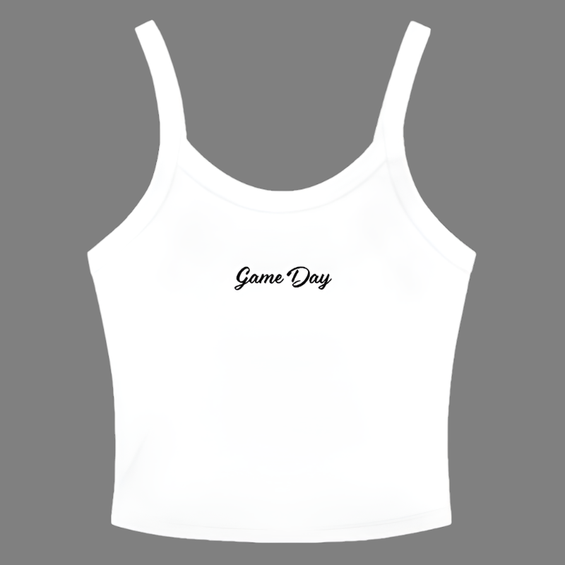 Game Day - Multiple Colors, Embroidered Tank Top