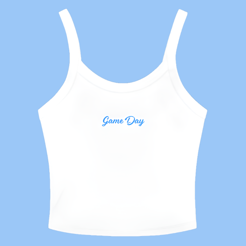 Game Day - Multiple Colors, Embroidered Tank Top