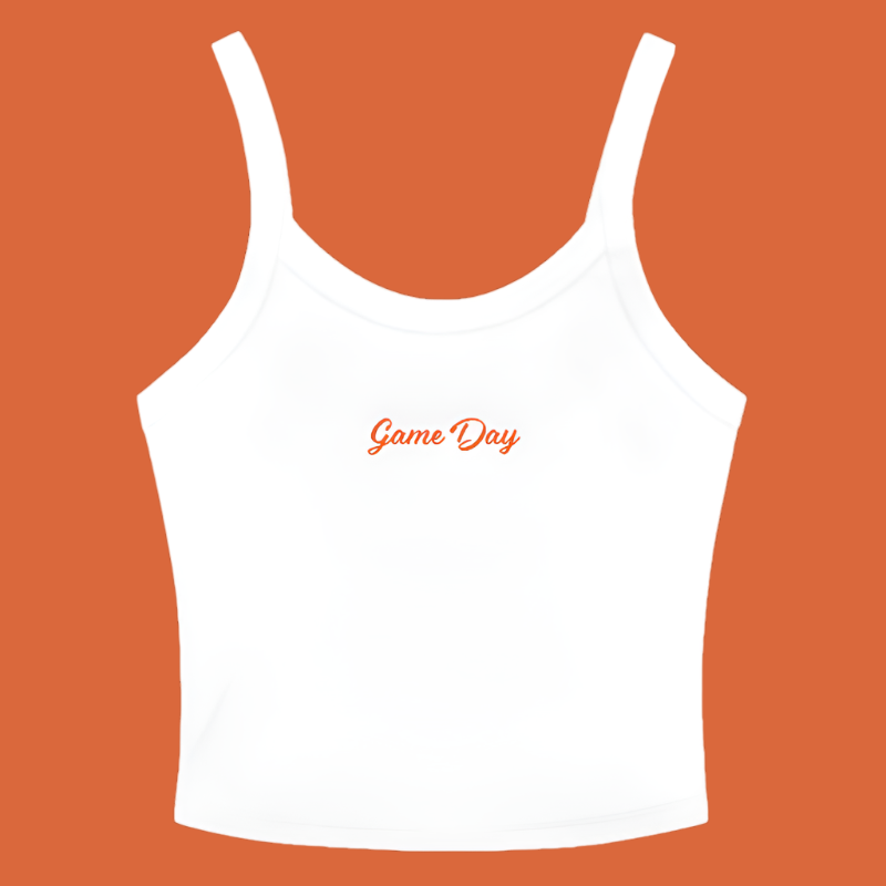 Game Day - Multiple Colors, Embroidered Tank Top
