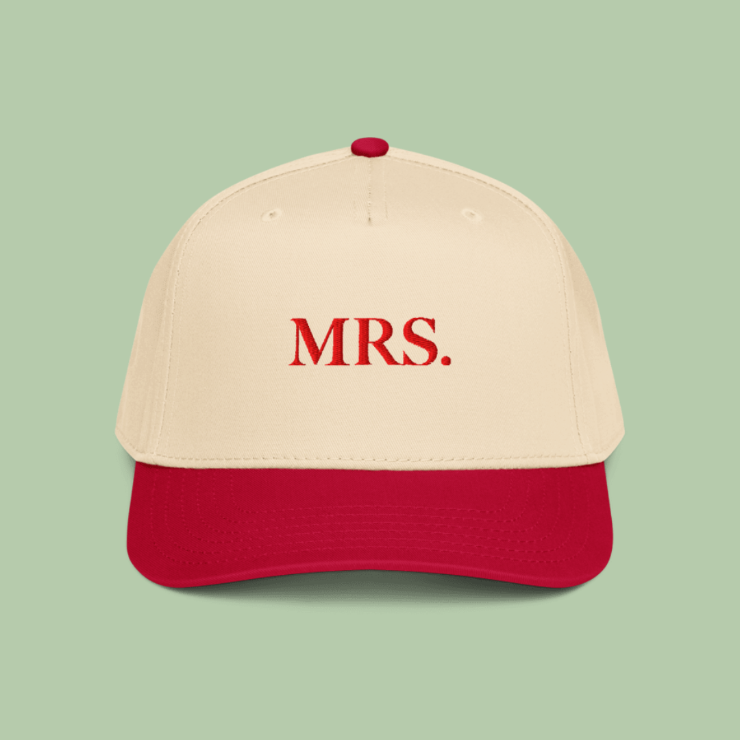 MRS. snap hat - embroidered