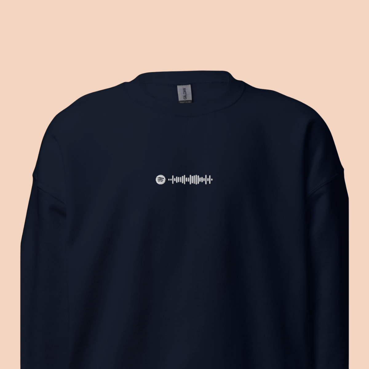 CUSTOM Spotify Code - embroidered