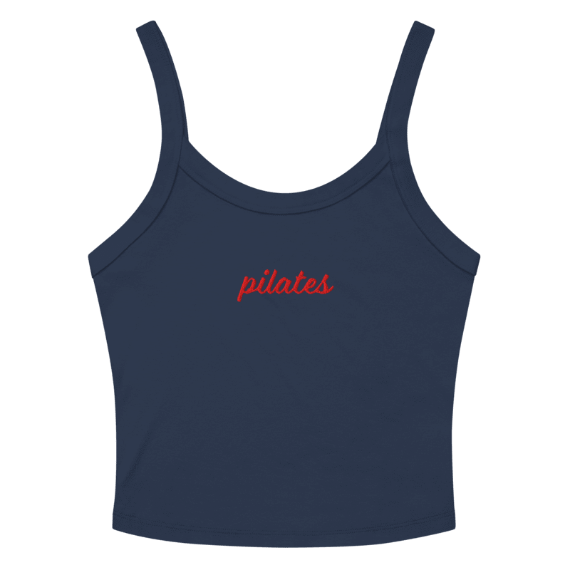 Pilates - Embroidered Tank Top