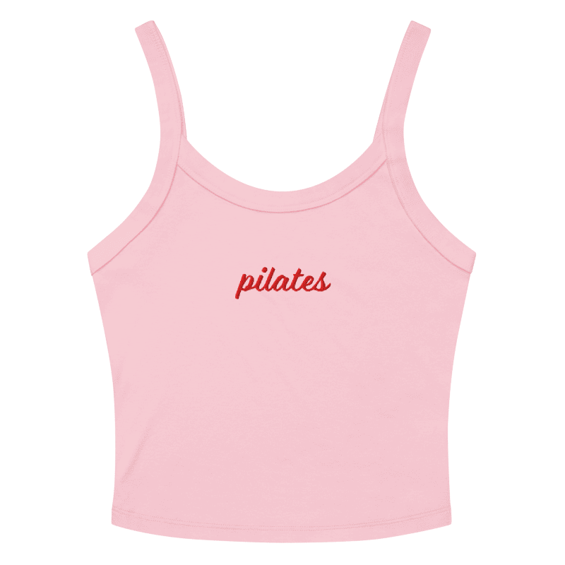 Pilates - Embroidered Tank Top