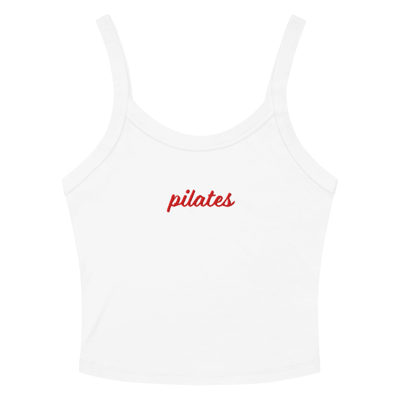 Pilates - Embroidered Tank Top