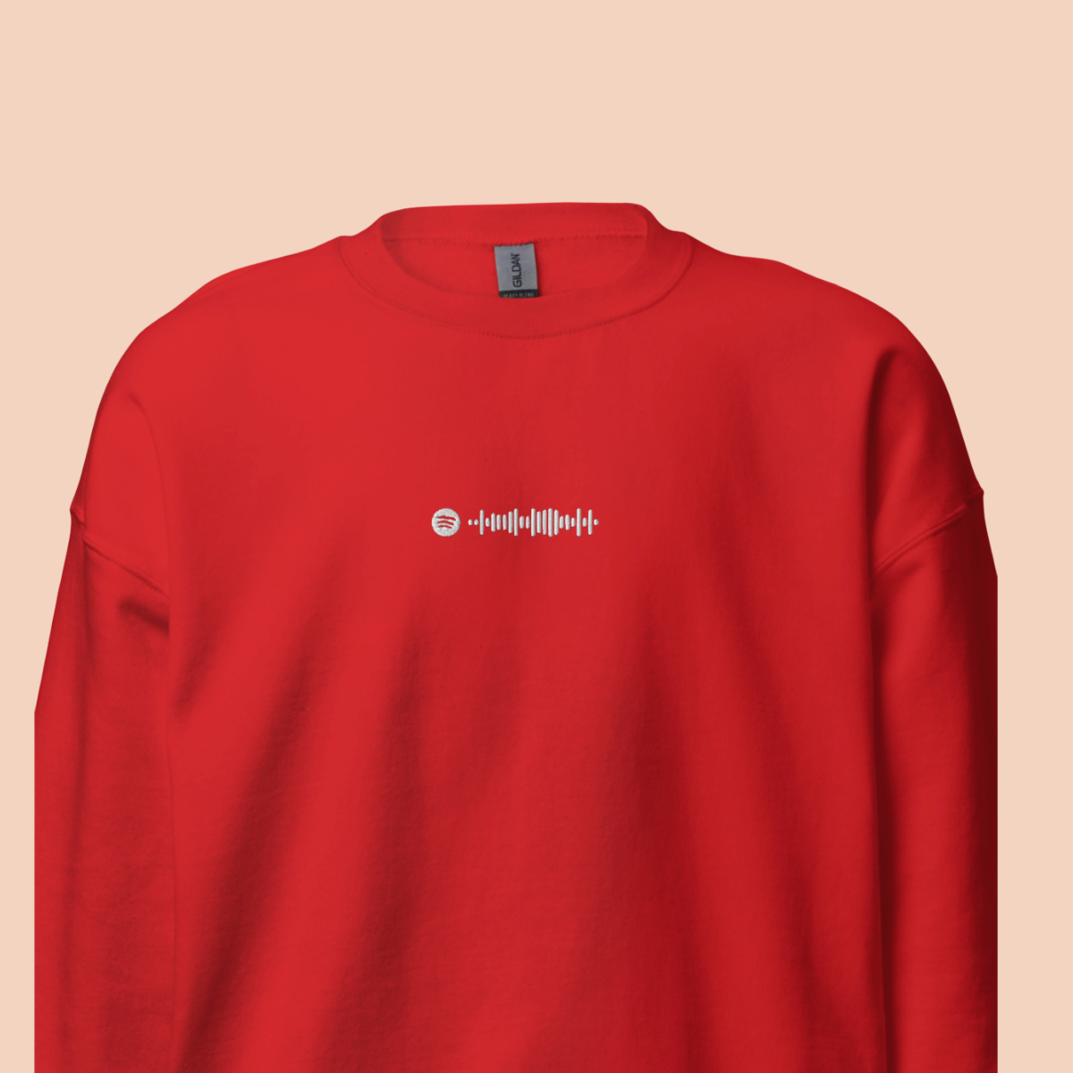 CUSTOM Spotify Code - embroidered