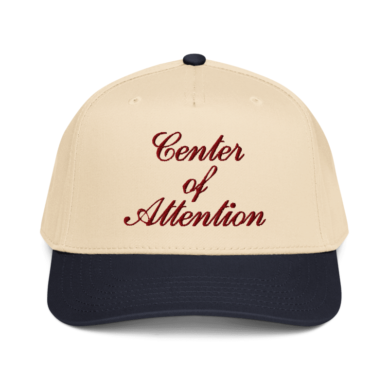 Center of Attention - Embroidered, Multiple Colors