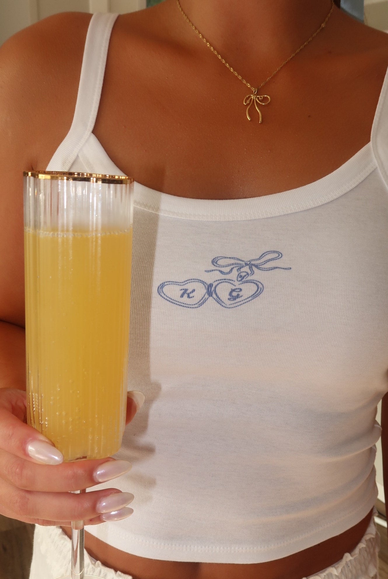 CUSTOM Initials Tank Top