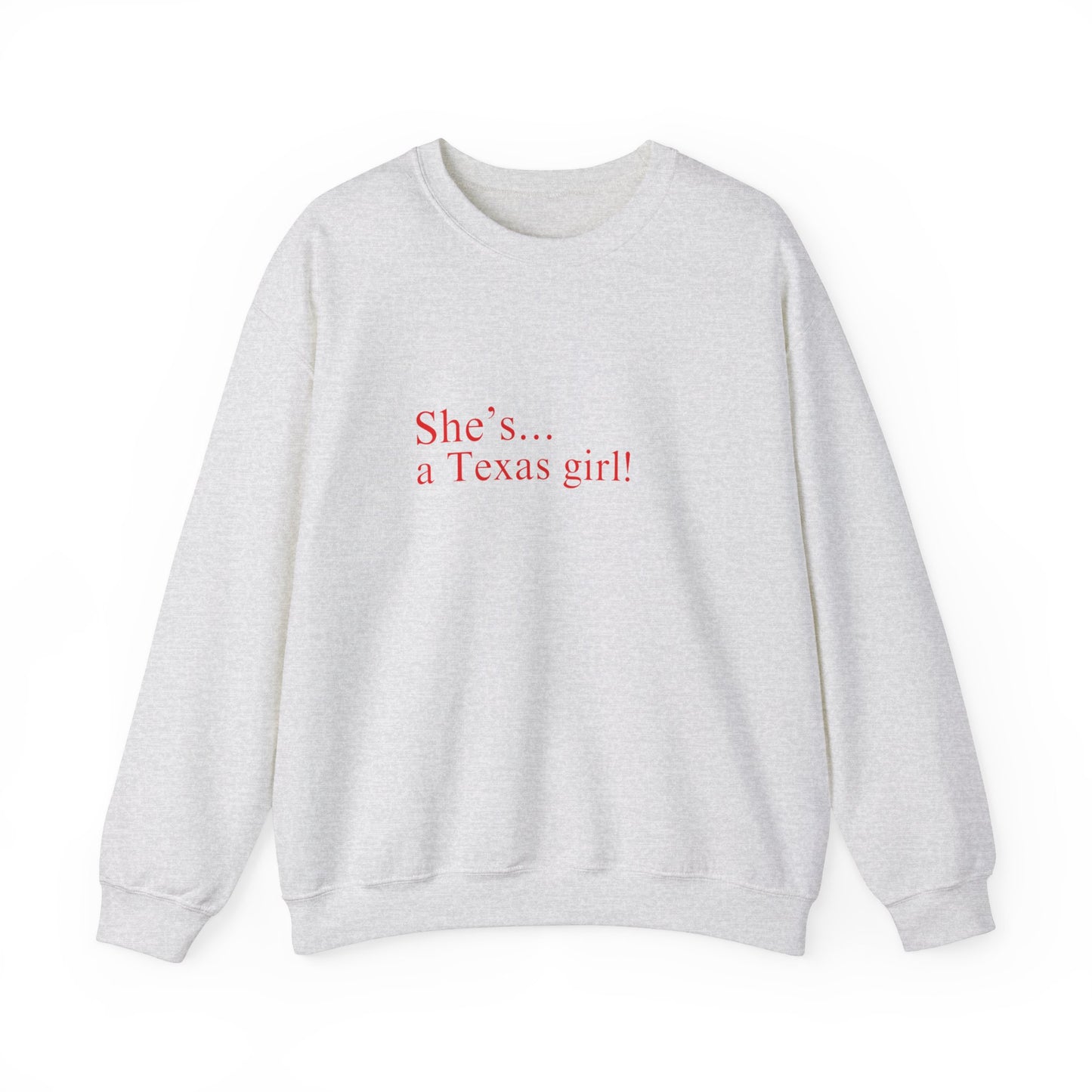 Texas girl Crewneck Sweatshirt