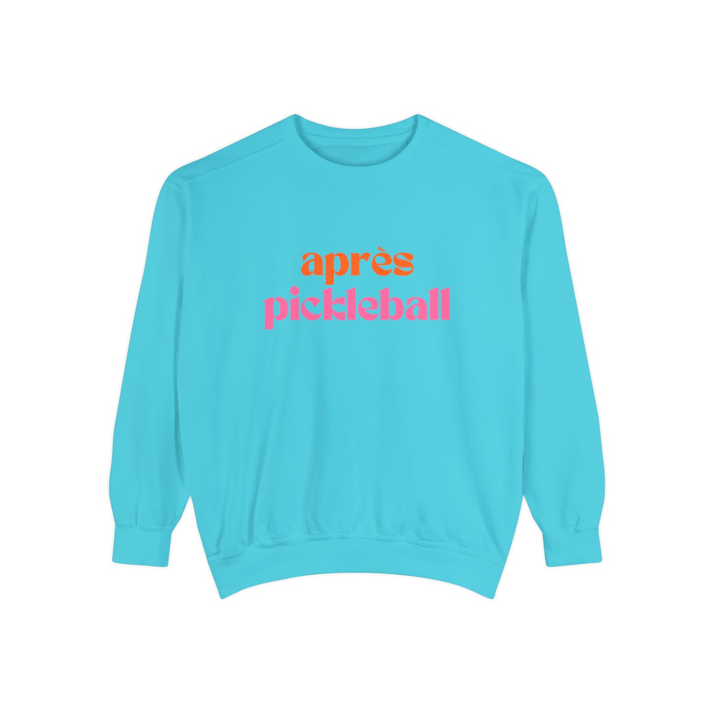 Après Pickleball (Neon) Crewneck Sweatshirt