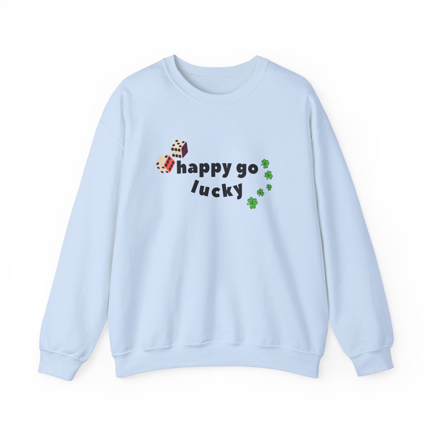 Happy Go Lucky Crewneck Sweatshirt