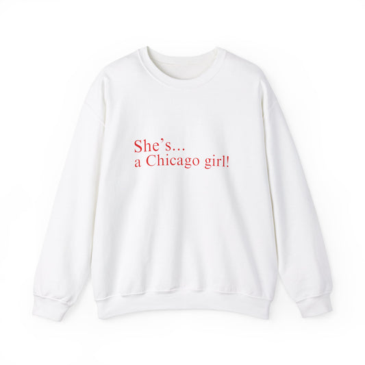 Chicago Girl Crewneck Sweatshirt