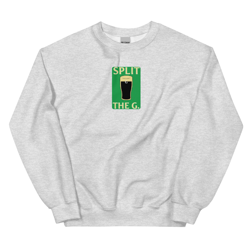 Split the G Crewneck Sweatshirt