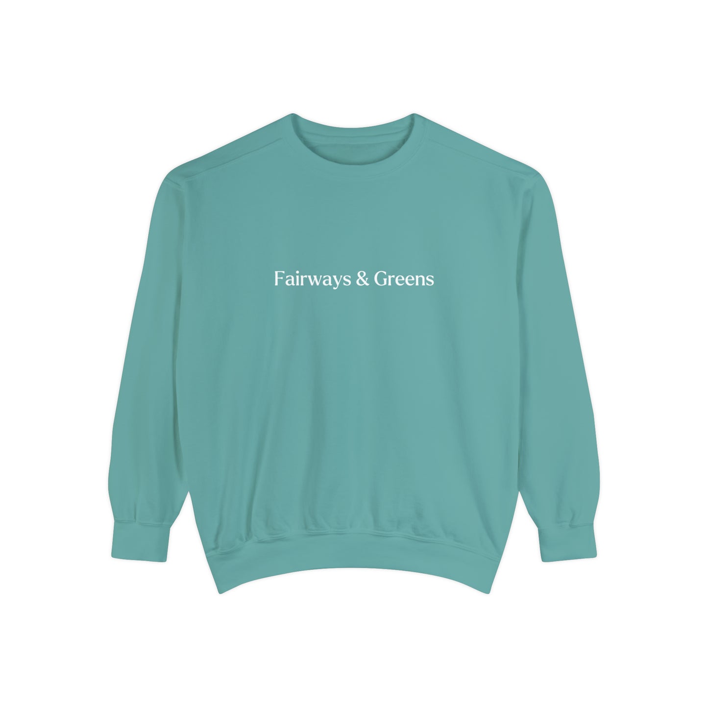 Fairways (White) Crewneck Sweatshirt