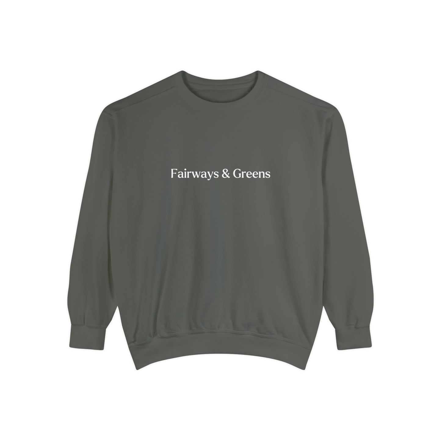 Fairways (White) Crewneck Sweatshirt