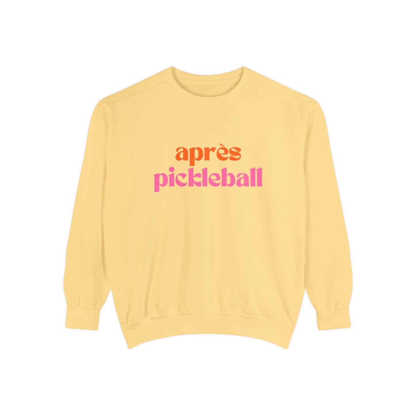 Après Pickleball (Neon) Crewneck Sweatshirt