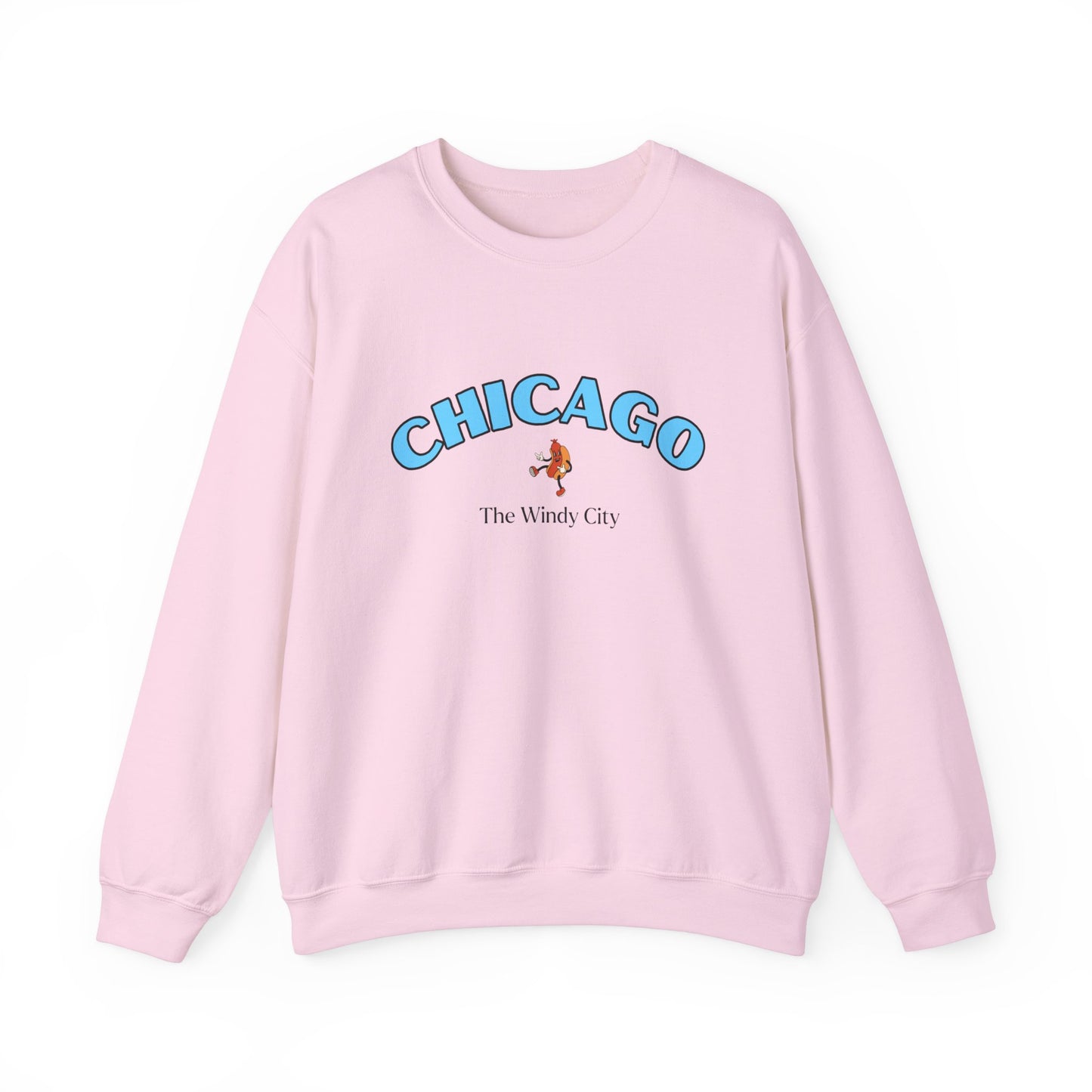 Chicago Windy City (Blue) Crewneck Sweatshirt