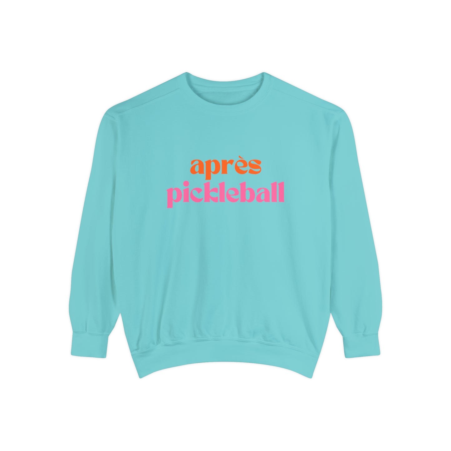 Après Pickleball (Neon) Crewneck Sweatshirt