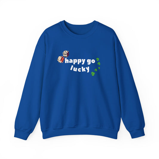 Happy Go Lucky Crewneck Sweatshirt